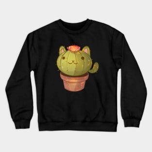 Cat Cactus Crewneck Sweatshirt